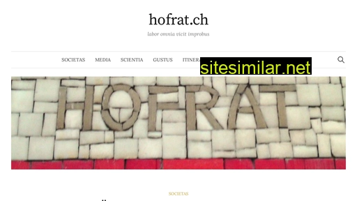 hofrat.ch alternative sites