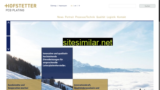 Hofstetter-pcb similar sites