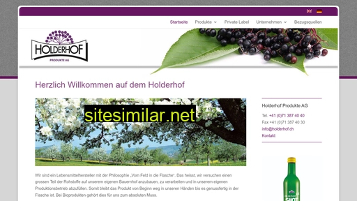 holderhof.ch alternative sites