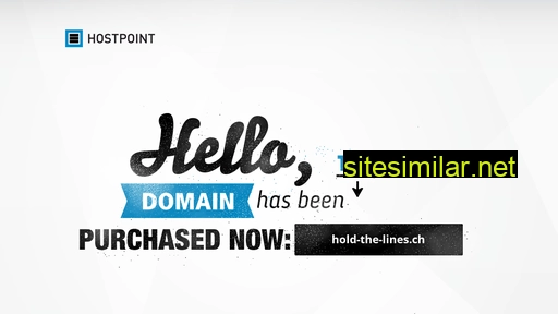 hold-the-lines.ch alternative sites