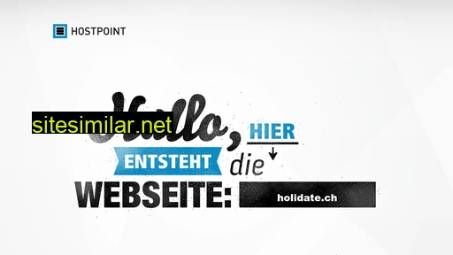 holidate.ch alternative sites