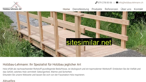 holzbau-lehmann.ch alternative sites