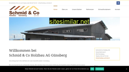 holzbau-schmid.ch alternative sites