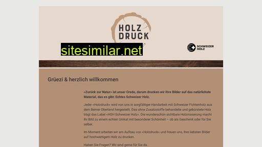 holzdruck.ch alternative sites