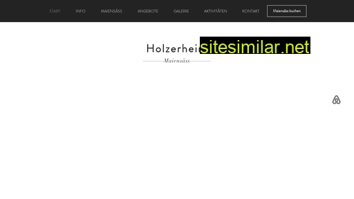 holzerheim.ch alternative sites