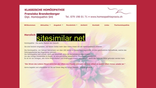 homeopathiepraxis.ch alternative sites