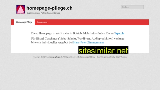 homepage-pflege.ch alternative sites
