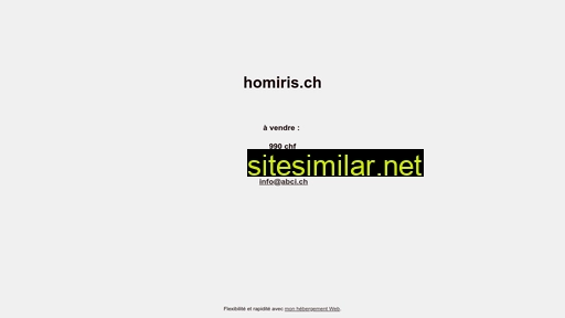Homiris similar sites