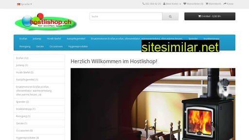 hostlishop.ch alternative sites