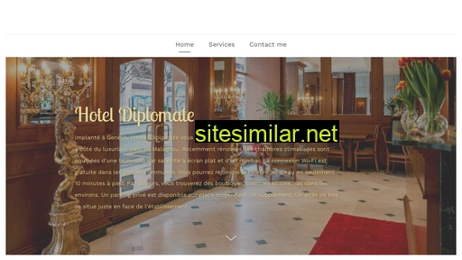 hoteldiplomate.ch alternative sites