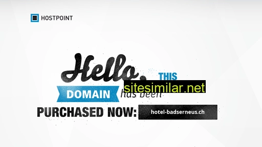 hotel-badserneus.ch alternative sites
