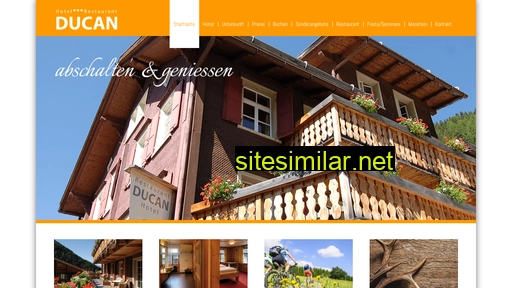 hotel-ducan.ch alternative sites