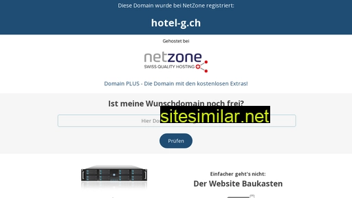 hotel-g.ch alternative sites