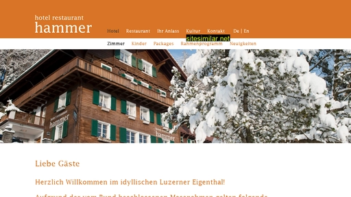 hotel-hammer.ch alternative sites