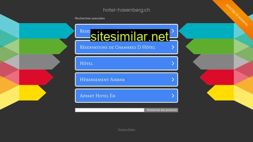 hotel-hasenberg.ch alternative sites