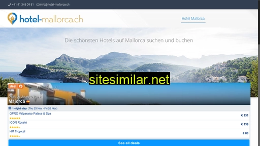 hotel-mallorca.ch alternative sites