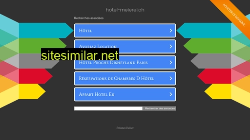 hotel-meierei.ch alternative sites