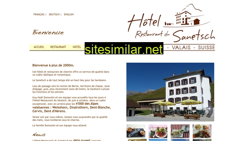 hotel-sanetsch.ch alternative sites