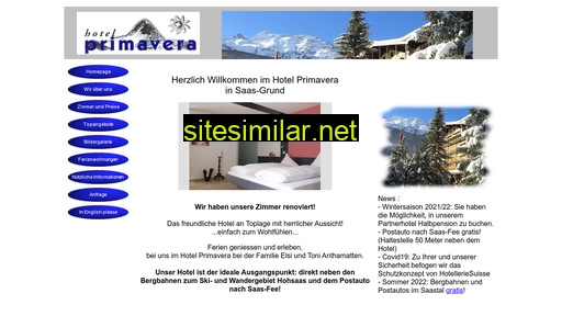 hotelprimavera.ch alternative sites