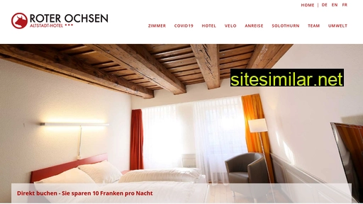 Hotelroterochsen similar sites