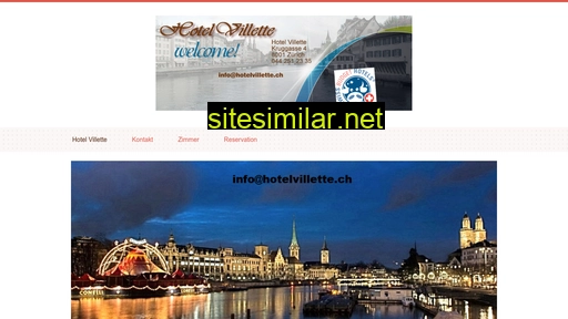 hotelvillette.ch alternative sites