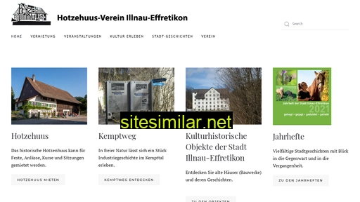 hotzehuus.ch alternative sites