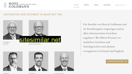 hotzgoldmann.ch alternative sites