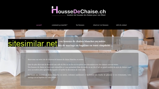 houssedechaise.ch alternative sites