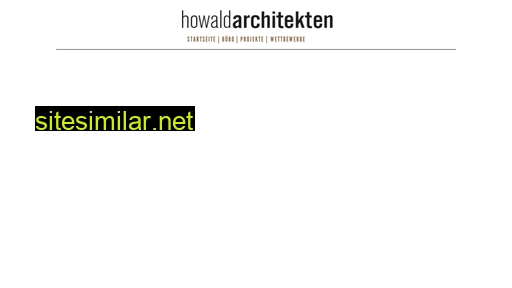 howald-architekten.ch alternative sites