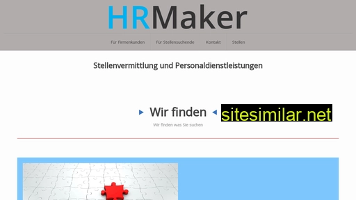 hrmaker.ch alternative sites