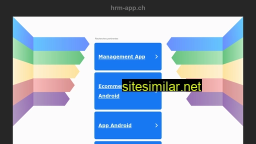 hrm-app.ch alternative sites