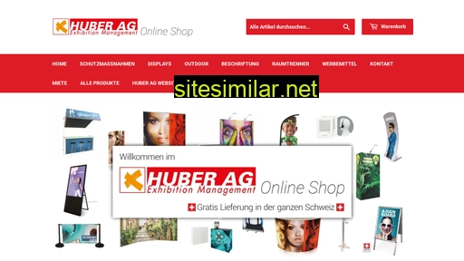 huberag-onlineshop.ch alternative sites