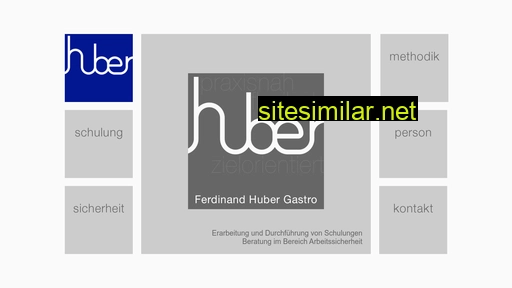 Huber-gastro similar sites