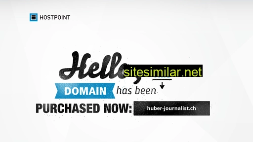 huber-journalist.ch alternative sites