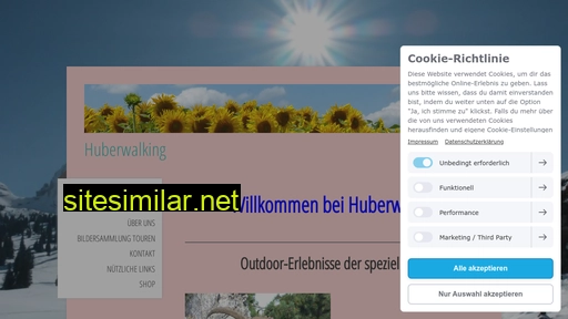 huberwalking.ch alternative sites