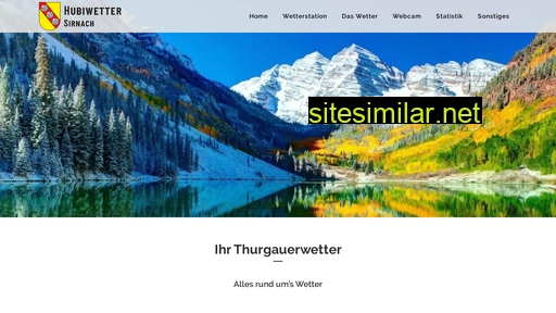 hubiwetter-sirnach.ch alternative sites