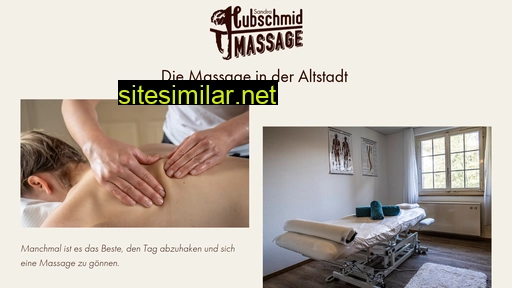 hubschmidmassage.ch alternative sites