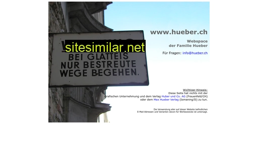 hueber.ch alternative sites