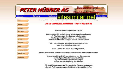 huebnerpeter.ch alternative sites