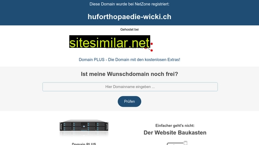 huforthopaedie-wicki.ch alternative sites
