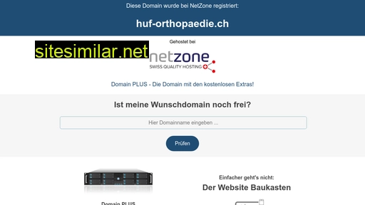 huf-orthopaedie.ch alternative sites