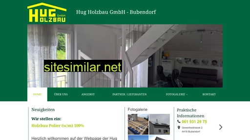 hugholzbau.ch alternative sites