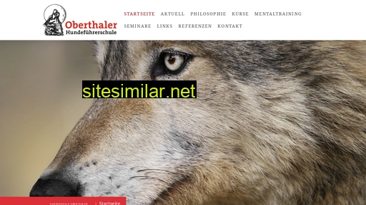 hundeschule-oberthaler.ch alternative sites