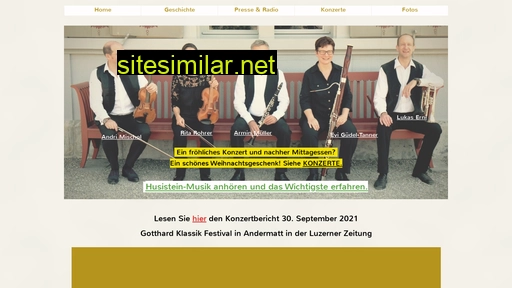 husisteinmusik.ch alternative sites