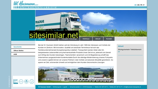 husmann-transporte.ch alternative sites
