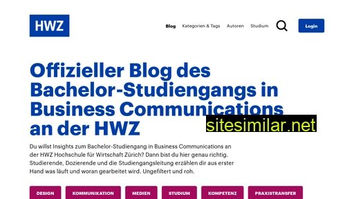 Hwzbachelor-studyblog similar sites