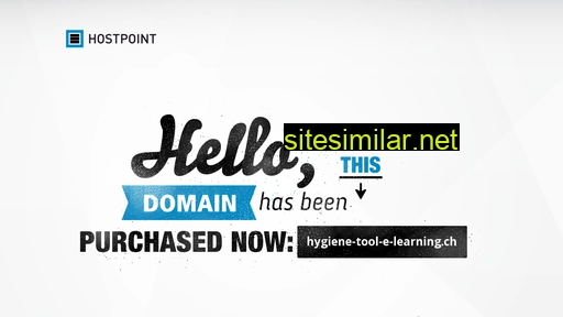 Hygiene-tool-e-learning similar sites