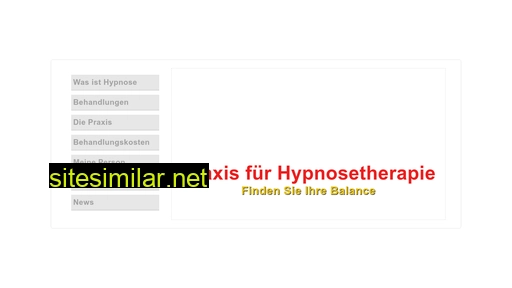 hypnosetherapie-meier.ch alternative sites