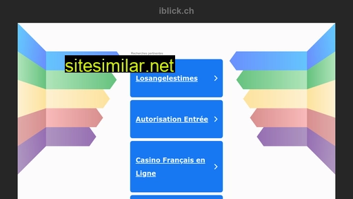iblick.ch alternative sites