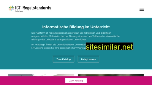 ict-regelstandards.ch alternative sites
